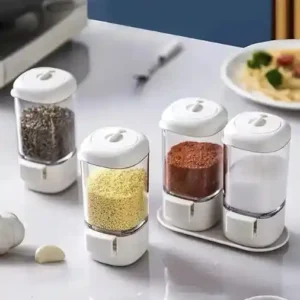 Kitchen Push Type Metering Salt Dispenser
