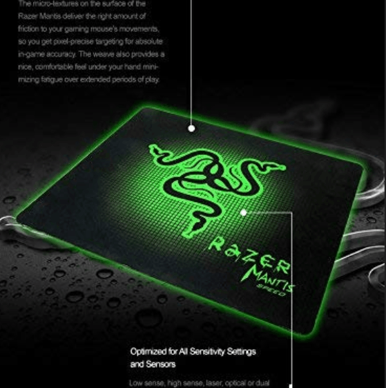 New Razer Speed Gaming Mouse Pad