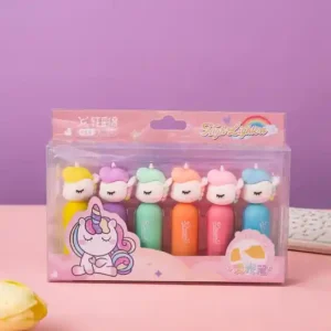 Smart Color Set of 6 Highlighter Pens 🖍