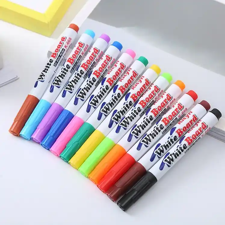 Versatile White Board Pen Colors Pack
