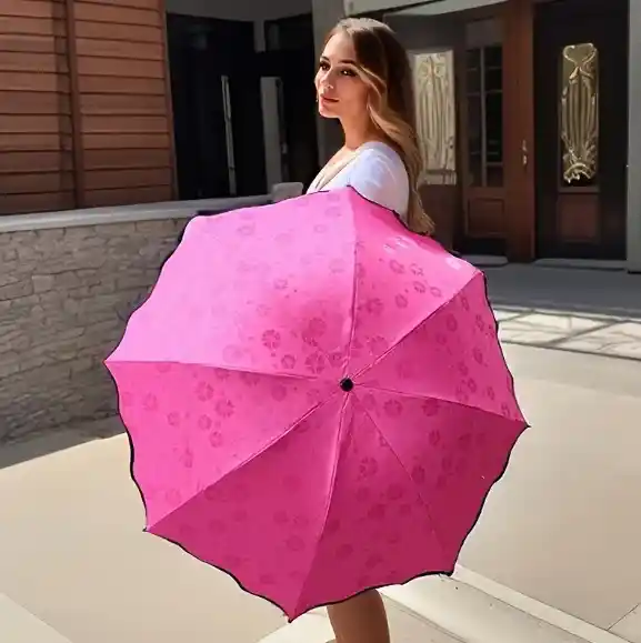 Japanese Sakura Magic Bloom Umbrella - Image 2