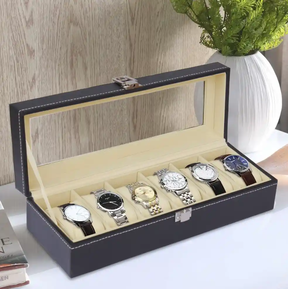 New Elegant Watch Display Storage Box - Image 5