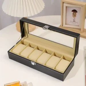 New Elegant Watch Display Storage Box