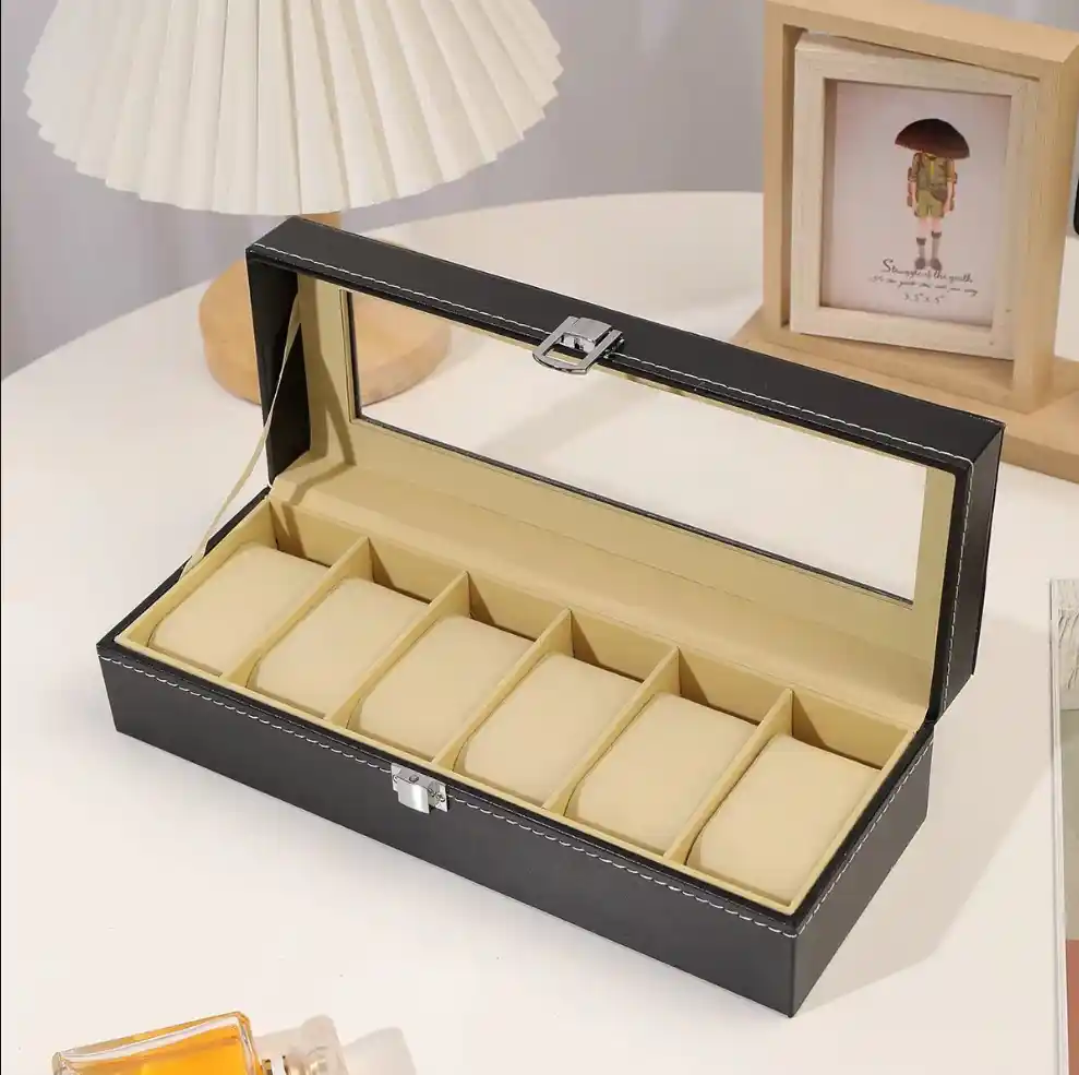 New Elegant Watch Display Storage Box