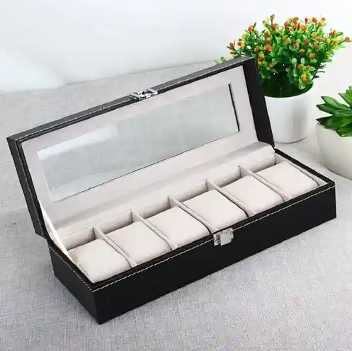 New Elegant Watch Display Storage Box - Image 4