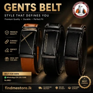 High Quality Buckle Belts for Men Office Wear