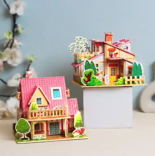 Easy Assembly 3D Puzzle Extremely Kids Pleasure