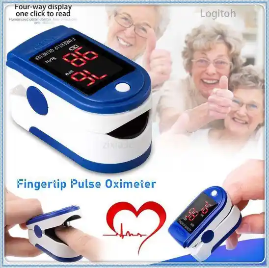 Smart Pulse Oximeter Fingertip Oxygen, Heart Rate