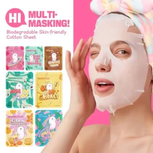 3 Pcs Imported Skin-Care Facial Masks Fresh
