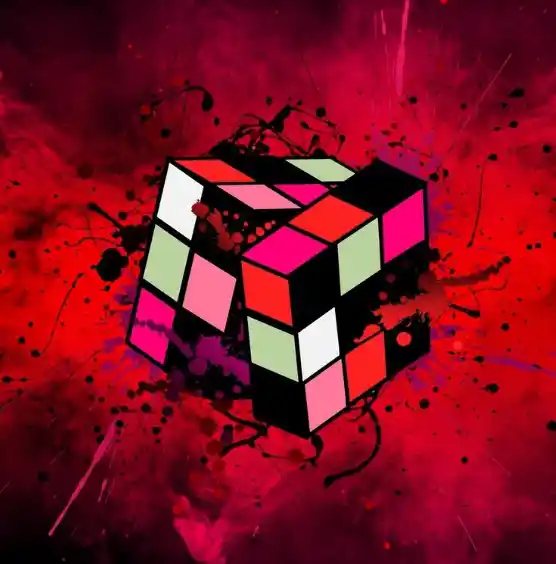 3x3x3 Carbon Fiber Fast Magic Cube