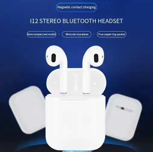 Touch Control i12 True Wireless Earbuds with Bluetooth 5.0