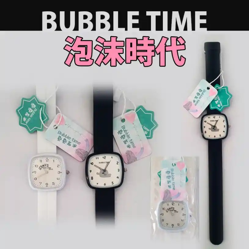 "Bubble Time" Cute Ladies Watch - Minimalist Design - Image 5