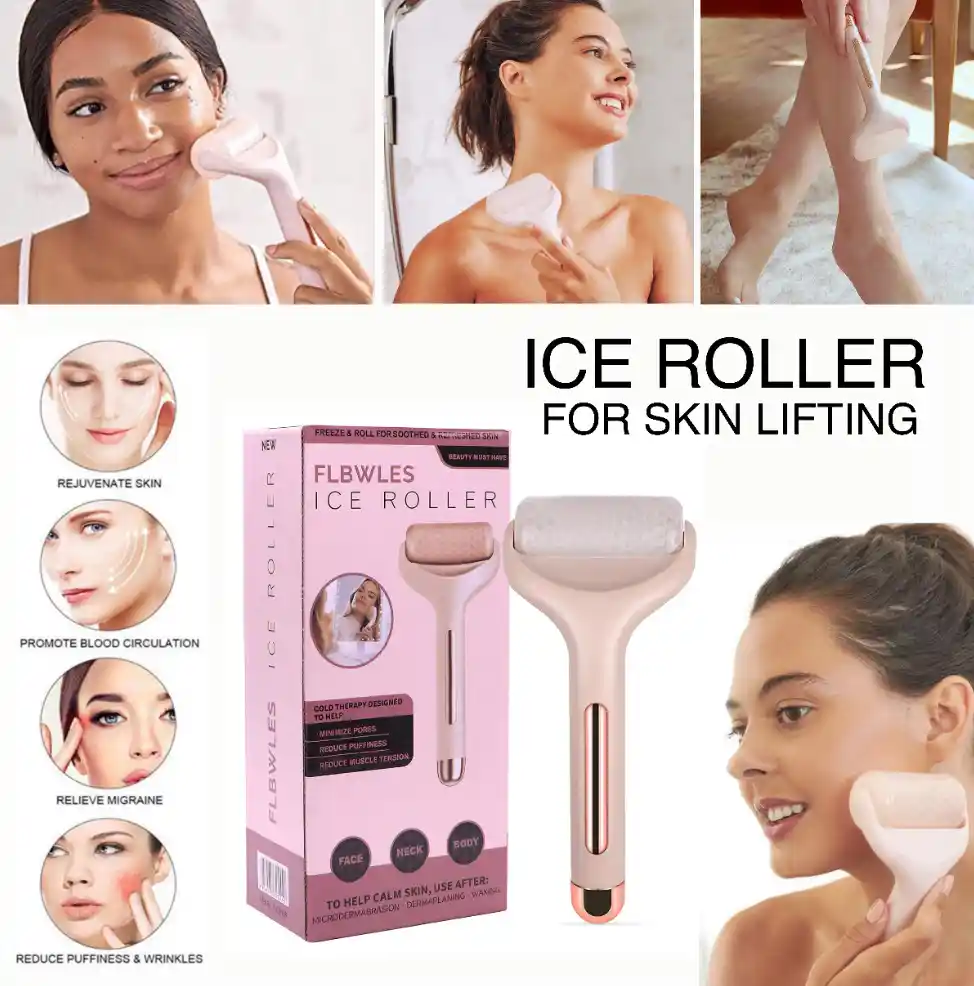 FLAWLESS Ice Roller for Face & Body - Skin Lifting