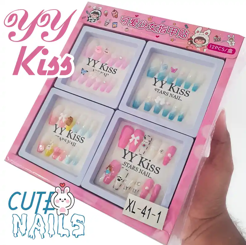 🌸 Collection - Cute Handmade Nail Art Set 🌸