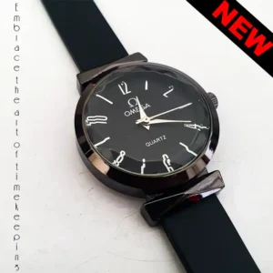 New Sleek And Stylish Black Ladies' Watch