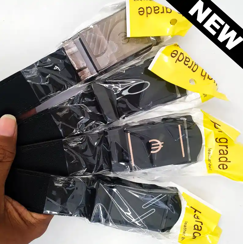 High Quality Buckle Belts for Men Office Wear