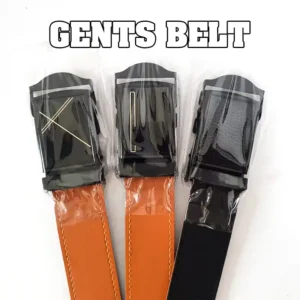 High Quality Double Side Belts for Men Office Wear