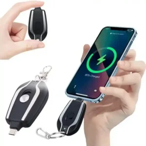 Mini Power Bank Emergency Keychain – Small, Smart