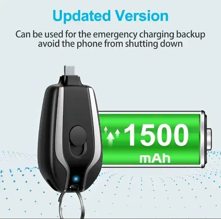 Mini Power Bank Emergency Keychain β Small, Smart - Image 3