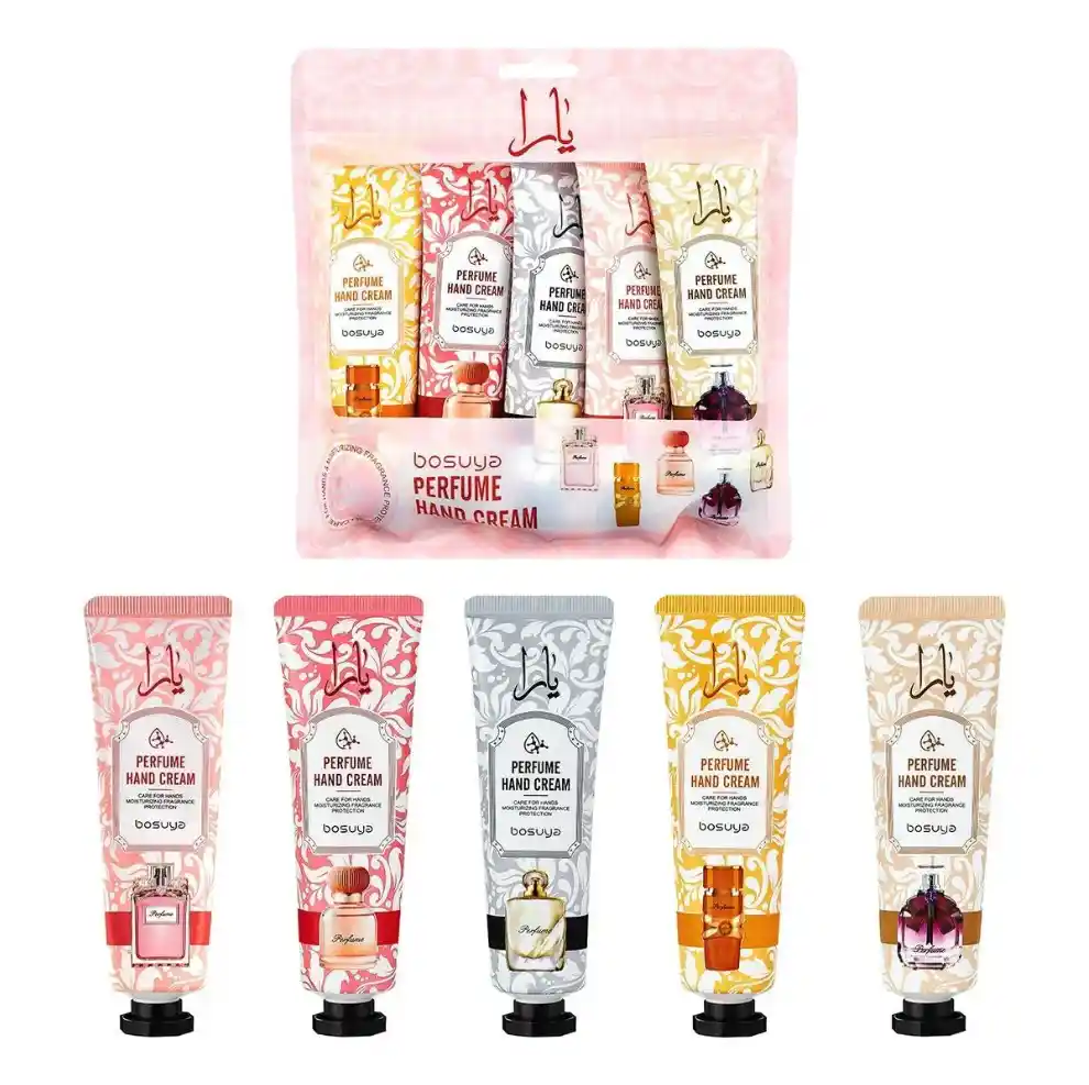 5 Pcs Perfume Hand Cream Set – Pro Luxury Fragrance - Image 4