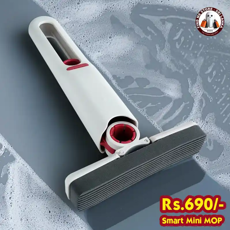 Household Mini Mop Folding Home Cleaning