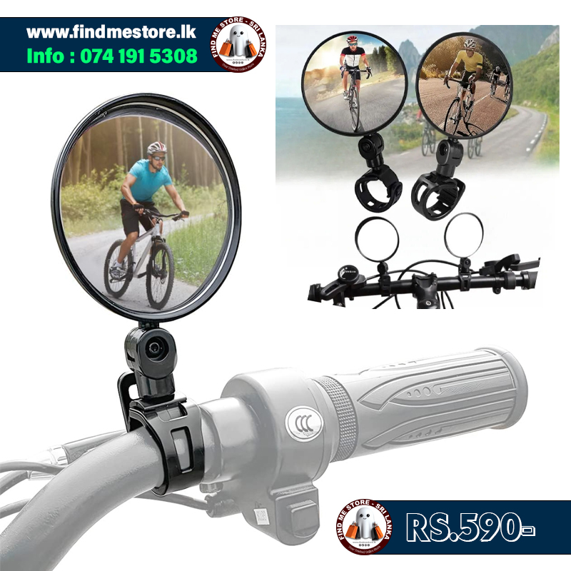 Safety Adjustable Universal Bicycle Rearview Mirrors