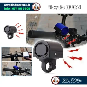 Stay safe and heard with this High-Decibel Electric Bicycle Horn