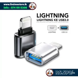 Ultra-Compact Lightning to USB 3.0 OTG Adapter