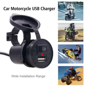 Universal Weatherproof Motorcycle USB Mobile Charger