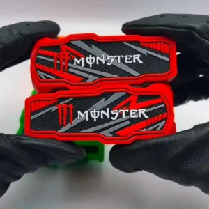 Monster Energy Edition Performance Bike Footrest Pads