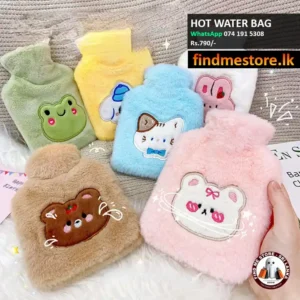 Cute Plush Hot Water Bag Stay Warm Ladies