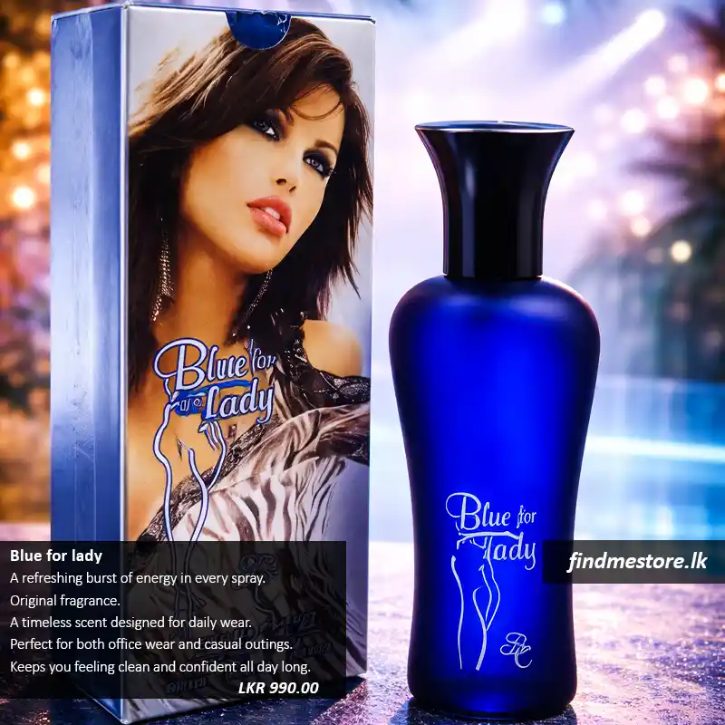 Blue for Lady Elegant And Refreshing Fragrance 50ml