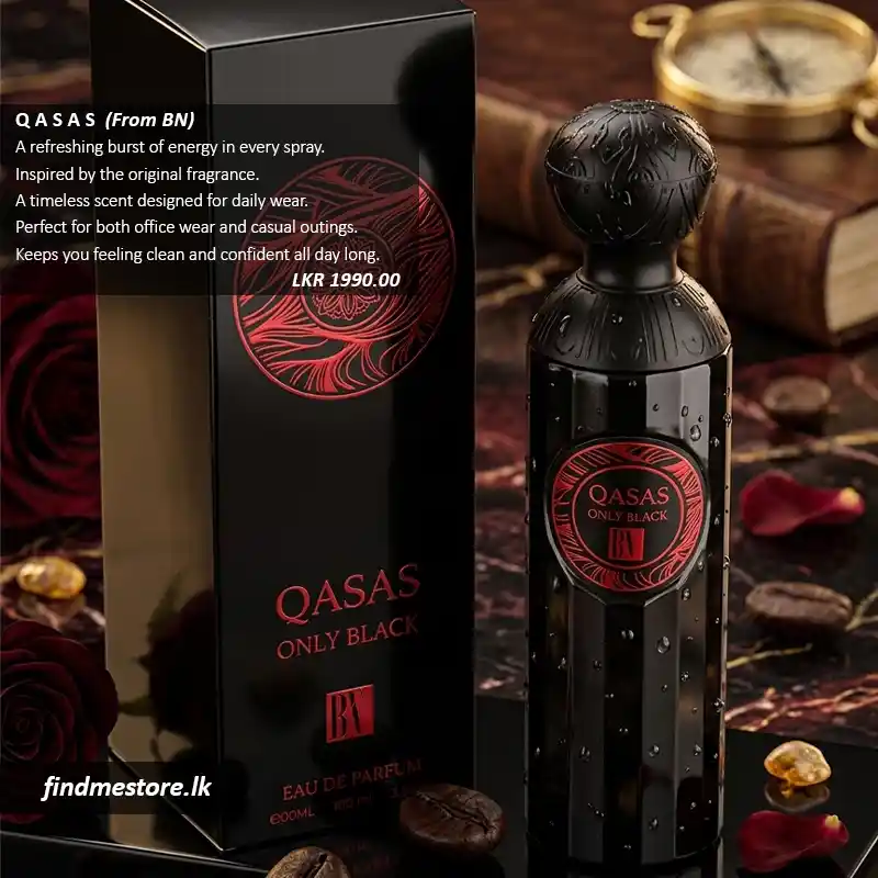QASAS ONLY BLACK Intense Aromatic Profile 100ml